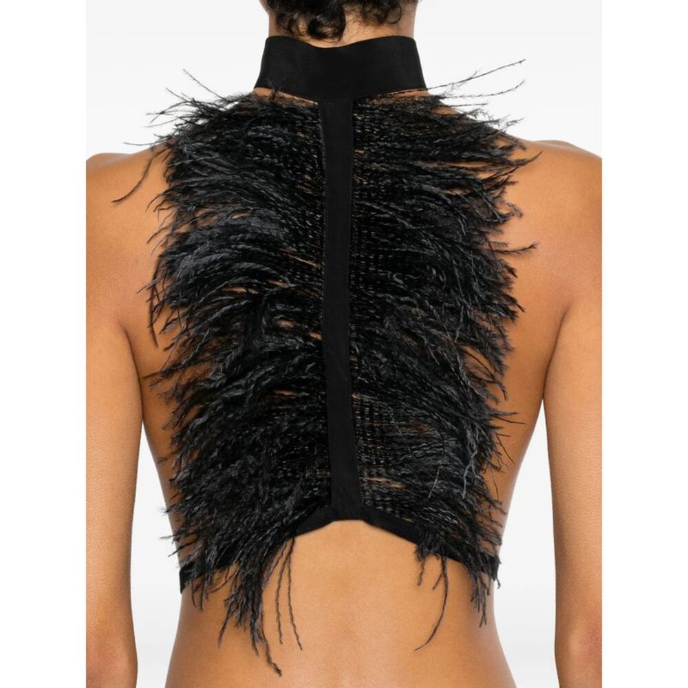 Ann Demeulemeester Black Necklaces Women - Picture 3 of 3